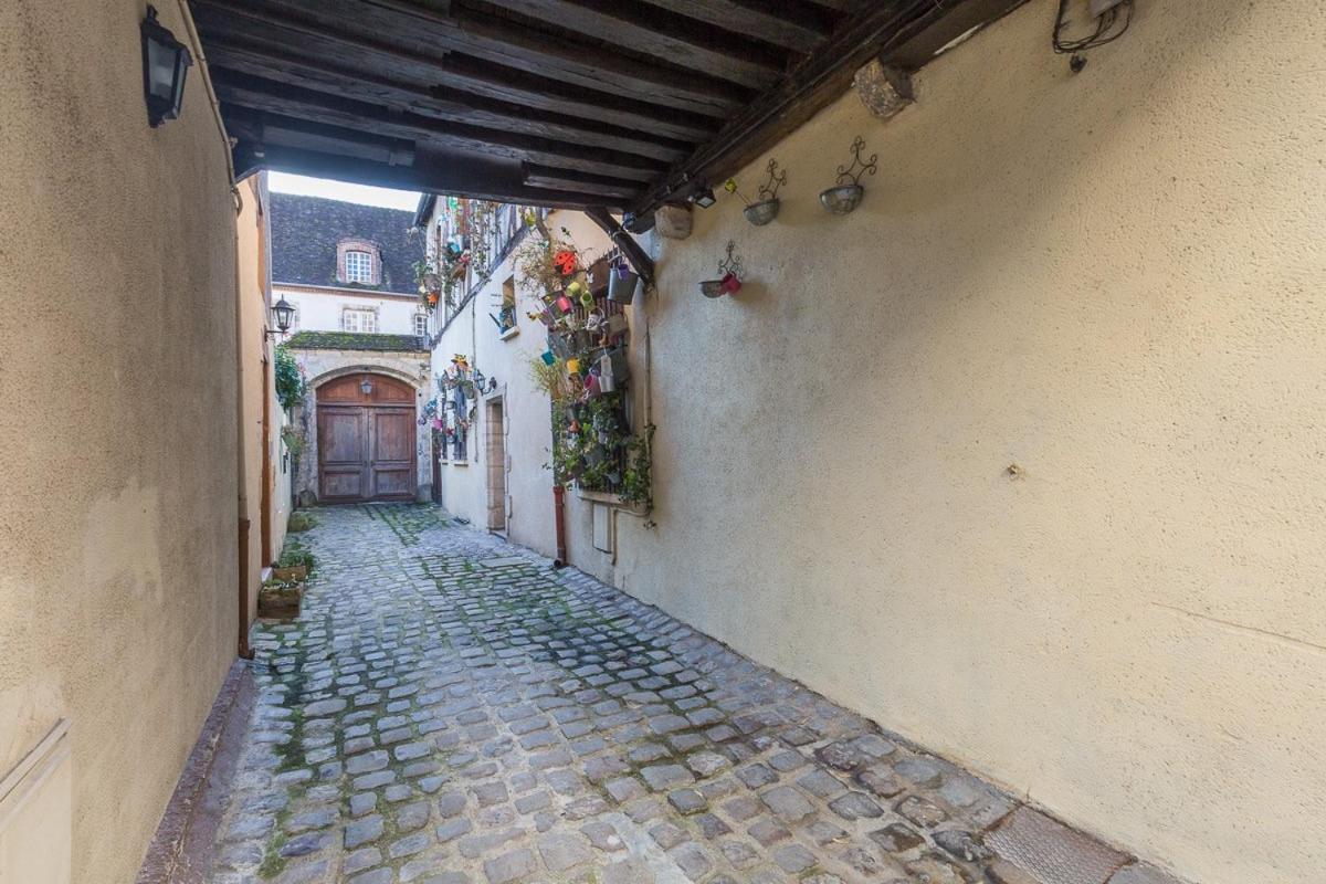 Le Logis De Lancelot Elegant Home City Center Sens Kültér fotó